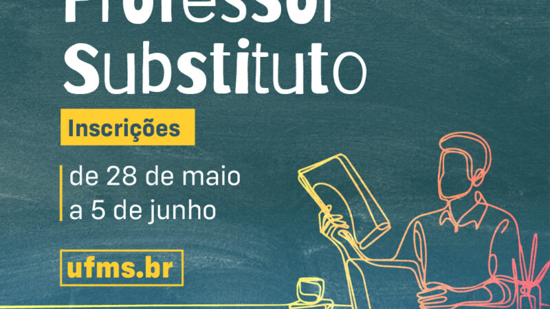 Processo Seletivo para professores substitutos terá vagas em oito municípios