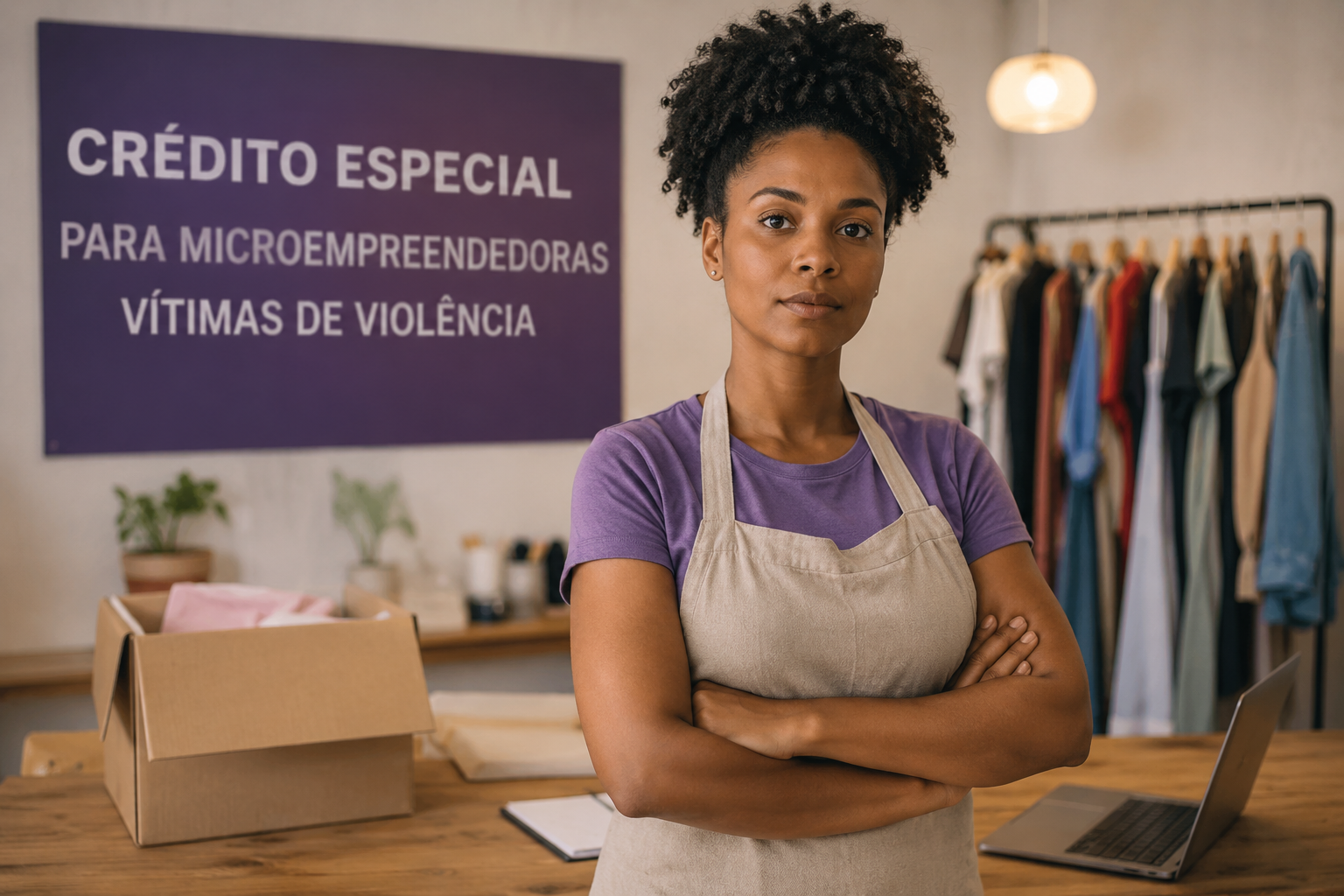 Microempreendedoras vítimas de violência terão crédito especial
