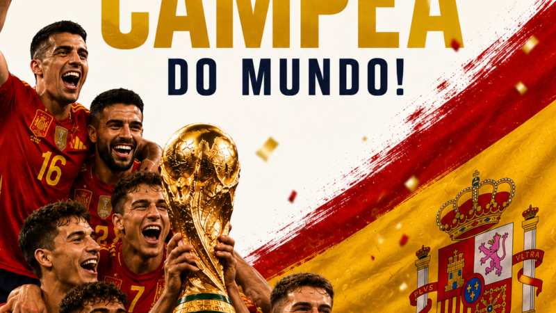 Reencontro com a glória” após 16 anos do último título, em 2010 Espanha volta ao topo do mundo e conquista a Copa