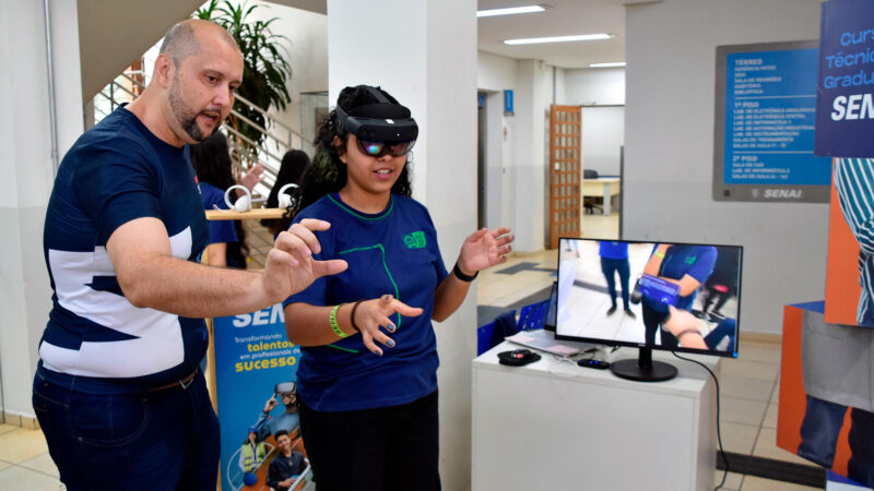 Mundo Senai transforma sala de aula em experiência real de profissão, tecnologia e futuro